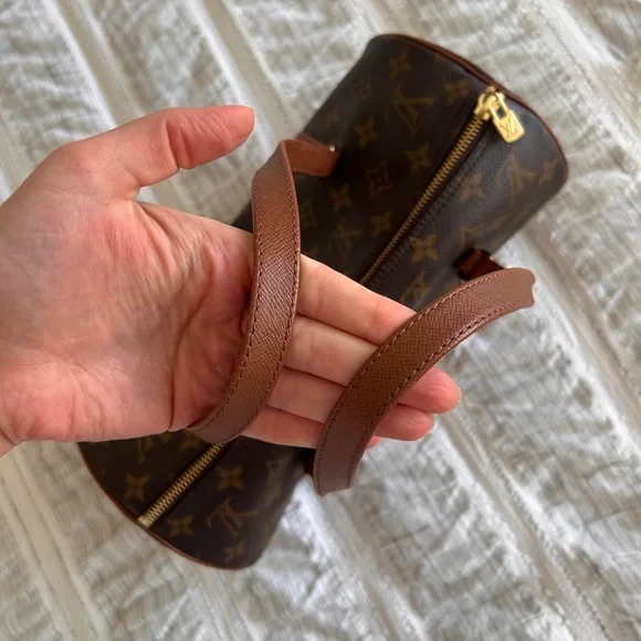Louis Vuitton LV Hand Bag Papillon 30 Old Style Brown Monogram - Picture 4 of 16